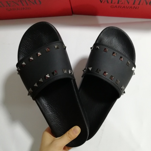 Replica Valentino Slippers For Men #1070904 $52.00 USD for Wholesale