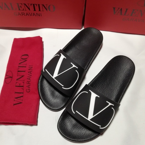 Replica Valentino Slippers For Men #1070908 $52.00 USD for Wholesale