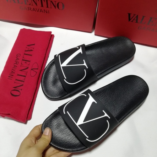 Replica Valentino Slippers For Men #1070908 $52.00 USD for Wholesale