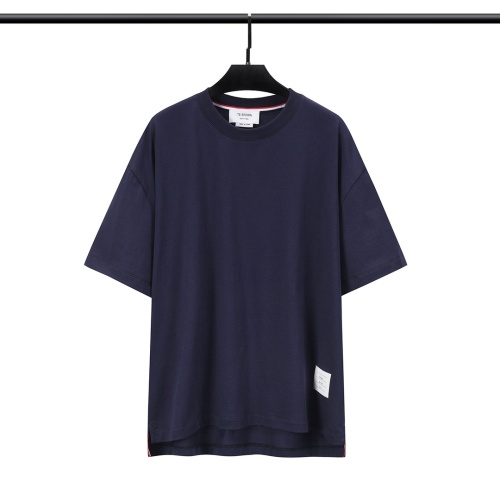 Replica Thom Browne TB T-Shirts Short Sleeved For Unisex #1070932, $52.00 USD, [ITEM#1070932], Replica Thom Browne TB T-Shirts outlet from China
