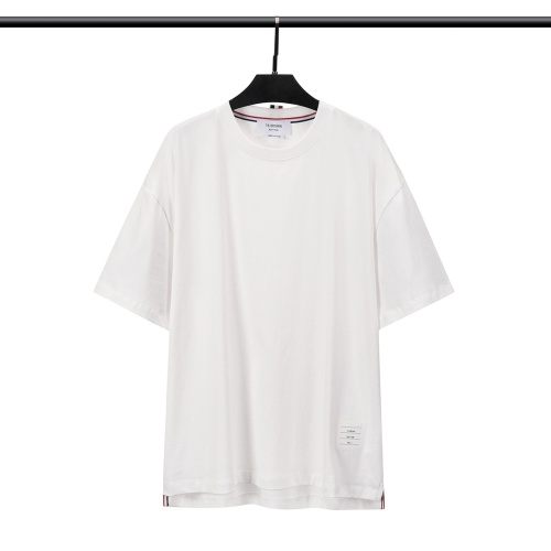 Replica Thom Browne TB T-Shirts Short Sleeved For Unisex #1070936, $52.00 USD, [ITEM#1070936], Replica Thom Browne TB T-Shirts outlet from China