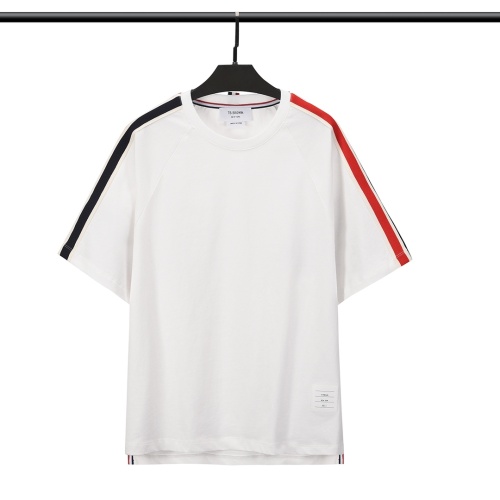 Replica Thom Browne TB T-Shirts Short Sleeved For Unisex #1070938, $52.00 USD, [ITEM#1070938], Replica Thom Browne TB T-Shirts outlet from China
