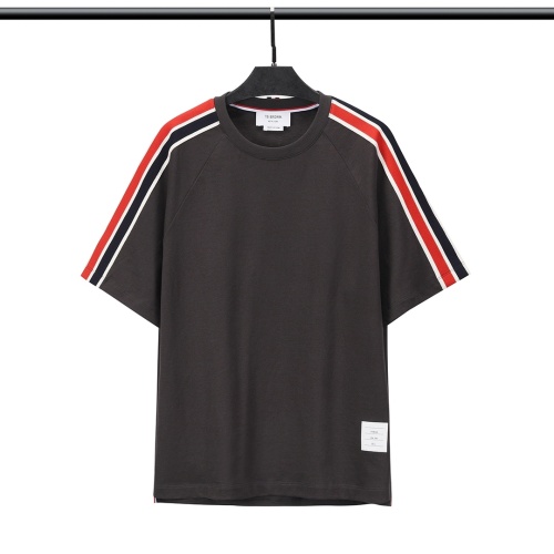 Replica Thom Browne TB T-Shirts Short Sleeved For Unisex #1070943, $52.00 USD, [ITEM#1070943], Replica Thom Browne TB T-Shirts outlet from China