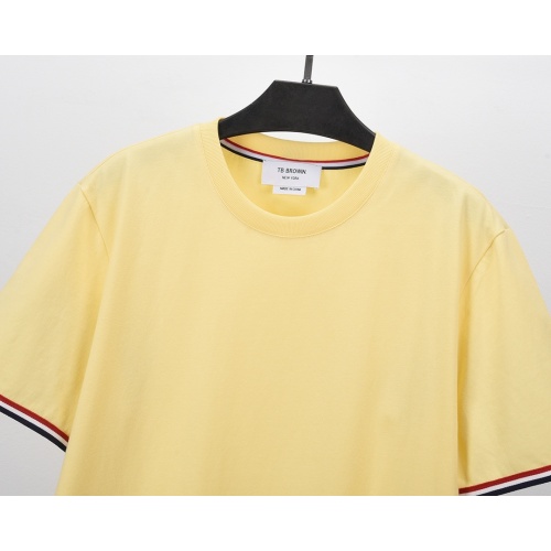 Replica Thom Browne TB T-Shirts Short Sleeved For Unisex #1070947 $52.00 USD for Wholesale