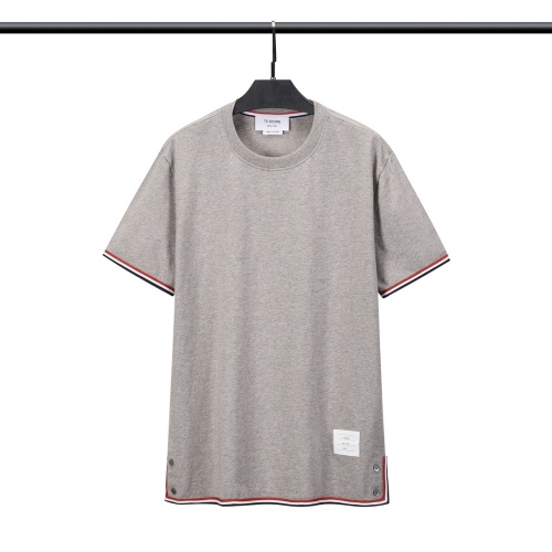 Replica Thom Browne TB T-Shirts Short Sleeved For Unisex #1070948, $52.00 USD, [ITEM#1070948], Replica Thom Browne TB T-Shirts outlet from China