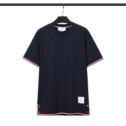 Replica Thom Browne TB T-Shirts Short Sleeved For Unisex #1070949, $52.00 USD, [ITEM#1070949], Replica Thom Browne TB T-Shirts outlet from China