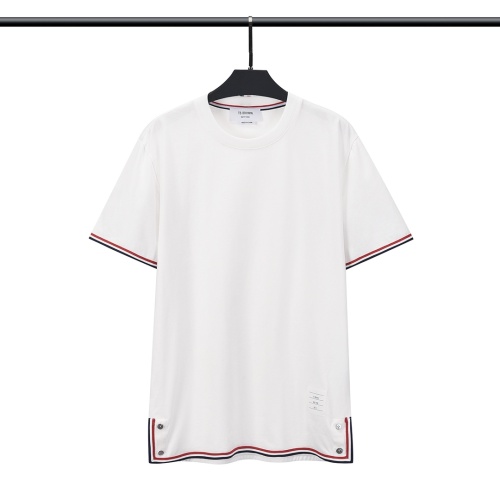 Replica Thom Browne TB T-Shirts Short Sleeved For Unisex #1070950, $52.00 USD, [ITEM#1070950], Replica Thom Browne TB T-Shirts outlet from China