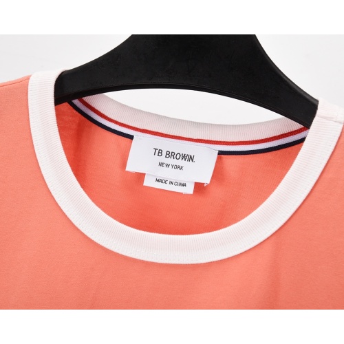 Replica Thom Browne TB T-Shirts Short Sleeved For Unisex #1070951 $52.00 USD for Wholesale