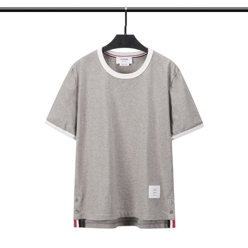 Replica Thom Browne TB T-Shirts Short Sleeved For Unisex #1070955, $52.00 USD, [ITEM#1070955], Replica Thom Browne TB T-Shirts outlet from China