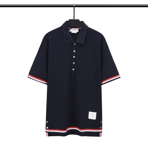 Replica Thom Browne TB T-Shirts Short Sleeved For Unisex #1070958, $52.00 USD, [ITEM#1070958], Replica Thom Browne TB T-Shirts outlet from China