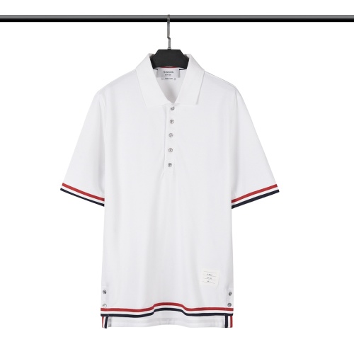 Replica Thom Browne TB T-Shirts Short Sleeved For Unisex #1070959, $52.00 USD, [ITEM#1070959], Replica Thom Browne TB T-Shirts outlet from China