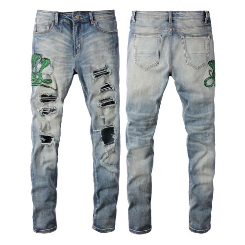 Replica Amiri Jeans For Men #1070968, $64.00 USD, [ITEM#1070968], Replica Amiri Jeans outlet from China