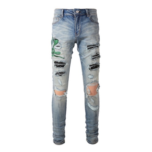 Replica Amiri Jeans For Men #1070968 $64.00 USD for Wholesale