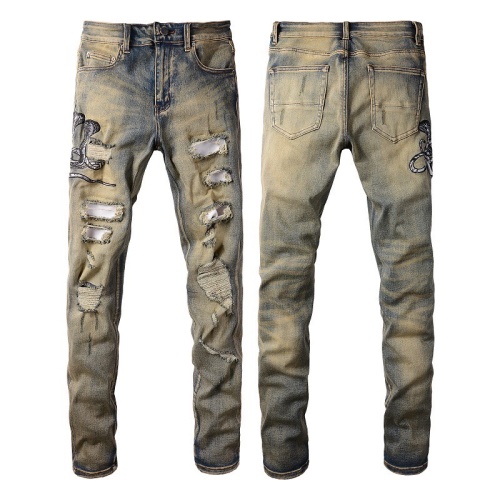 Replica Amiri Jeans For Men #1070969, $64.00 USD, [ITEM#1070969], Replica Amiri Jeans outlet from China