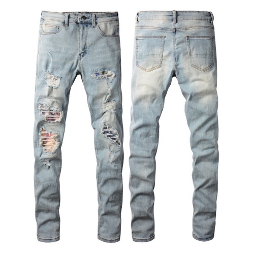Replica Amiri Jeans For Men #1070970, $64.00 USD, [ITEM#1070970], Replica Amiri Jeans outlet from China