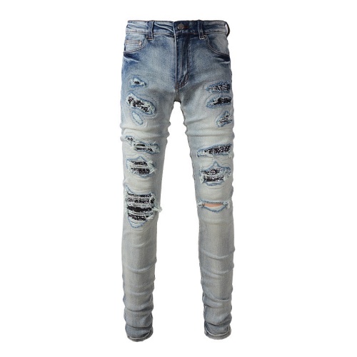 Replica Amiri Jeans For Men #1070972 $64.00 USD for Wholesale