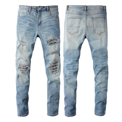 Replica Amiri Jeans For Men #1070973, $64.00 USD, [ITEM#1070973], Replica Amiri Jeans outlet from China