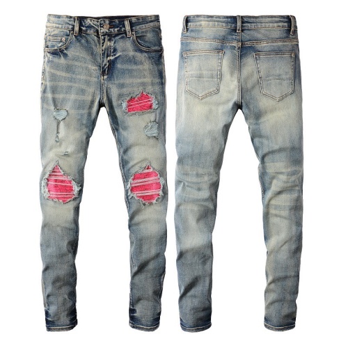 Replica Amiri Jeans For Men #1070976, $64.00 USD, [ITEM#1070976], Replica Amiri Jeans outlet from China