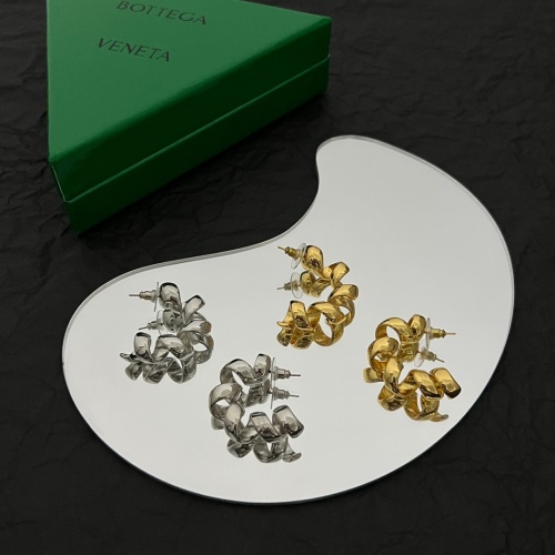 Replica Bottega Veneta Earrings For Women #1071466 $29.00 USD for Wholesale