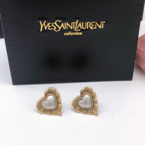 Replica Yves Saint Laurent YSL Earrings For Women #1071581 $25.00 USD for Wholesale