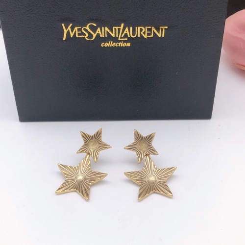 Replica Yves Saint Laurent YSL Earrings For Women #1071582 $25.00 USD for Wholesale