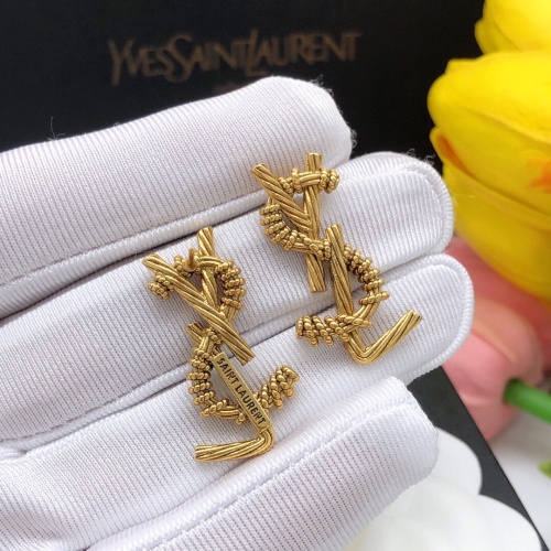 Replica Yves Saint Laurent YSL Earrings For Women #1071584 $27.00 USD for Wholesale
