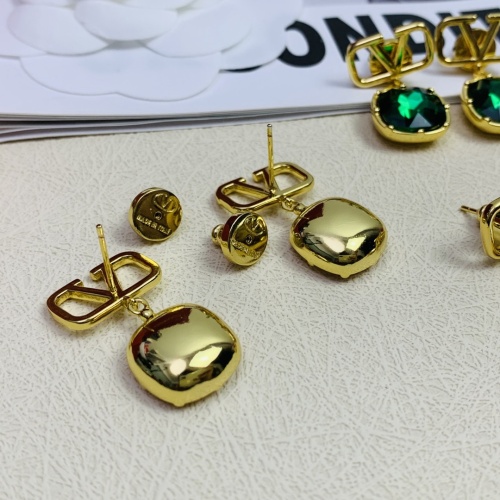 Replica Valentino Earrings For Women #1071811 $32.00 USD for Wholesale