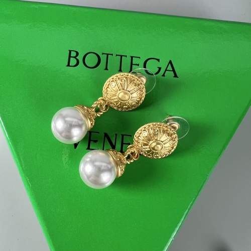 Replica Bottega Veneta Earrings For Women #1071825 $36.00 USD for Wholesale