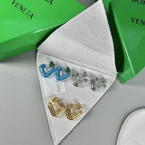 Replica Bottega Veneta Earrings For Women #1071826 $39.00 USD for Wholesale
