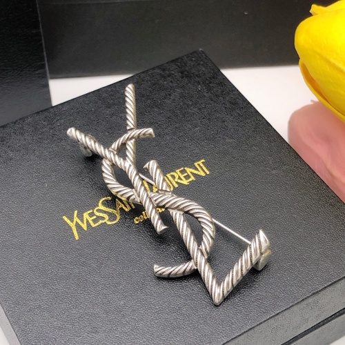 Replica Yves Saint Laurent Brooches For Women #1072252 $27.00 USD for Wholesale