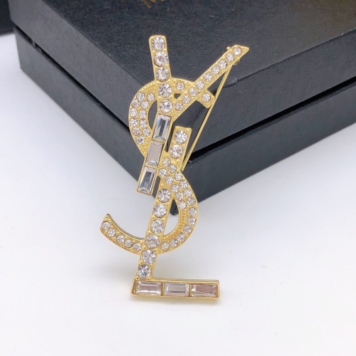 Replica Yves Saint Laurent Brooches For Women #1072254 $29.00 USD for Wholesale