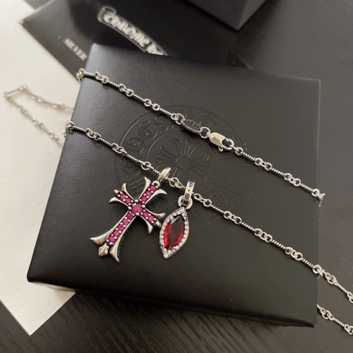Replica Chrome Hearts Necklaces #1072590 $40.00 USD for Wholesale