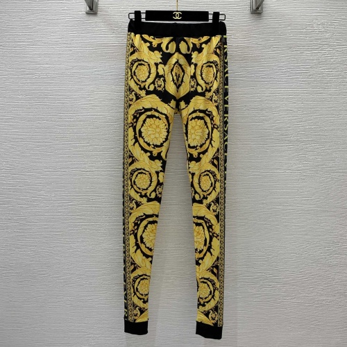 Replica Versace Tracksuits Short Sleeved For Women #1072593 $85.00 USD for Wholesale