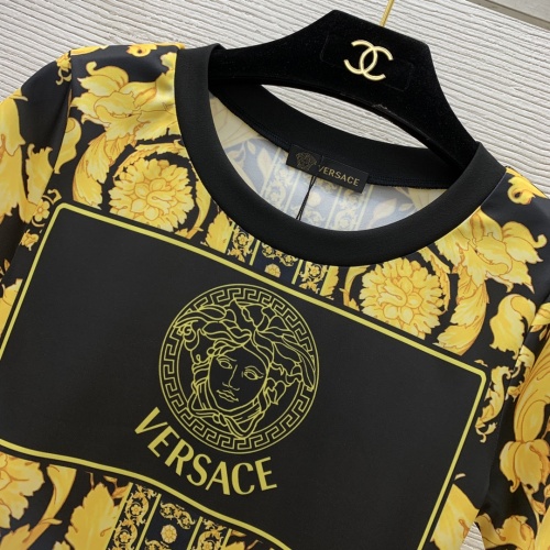 Replica Versace Tracksuits Short Sleeved For Women #1072593 $85.00 USD for Wholesale