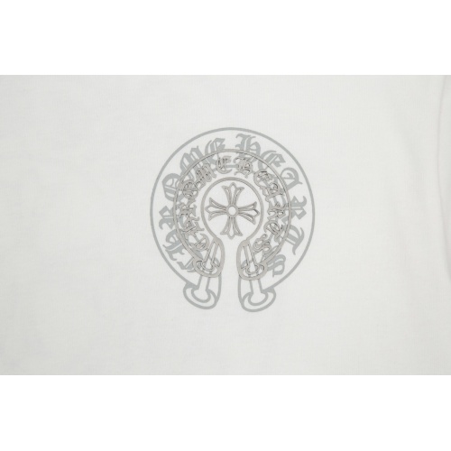 Replica Chrome Hearts T-Shirts Short Sleeved For Unisex #1072717 $34.00 USD for Wholesale