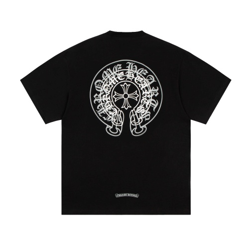 Replica Chrome Hearts T-Shirts Short Sleeved For Unisex #1072718, $34.00 USD, [ITEM#1072718], Replica Chrome Hearts T-Shirts outlet from China