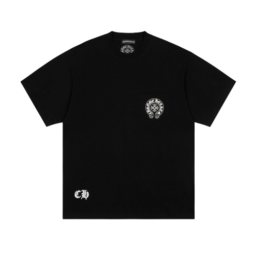 Replica Chrome Hearts T-Shirts Short Sleeved For Unisex #1072720 $34.00 USD for Wholesale