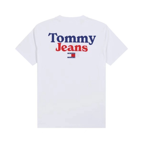 Replica Tommy Hilfiger TH T-Shirts Short Sleeved For Unisex #1072824 $27.00 USD for Wholesale