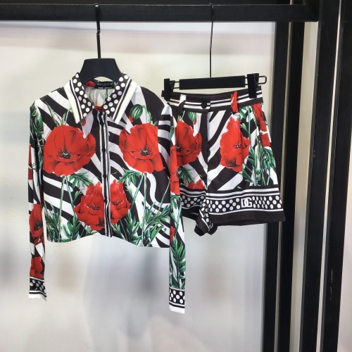 Replica Dolce & Gabbana D&G Tracksuits Long Sleeved For Women #1072902 $105.00 USD for Wholesale
