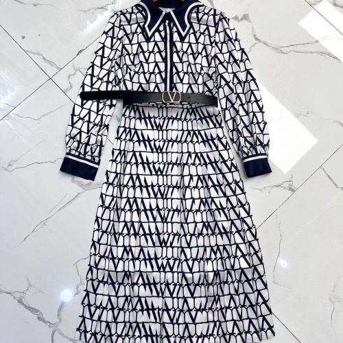 Replica Valentino Dresses Long Sleeved For Women #1072961, $112.00 USD, [ITEM#1072961], Replica Valentino Dresses outlet from China