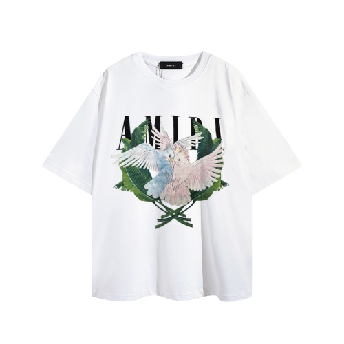 Replica Amiri T-Shirts Short Sleeved For Men #1072966, $32.00 USD, [ITEM#1072966], Replica Amiri T-Shirts outlet from China