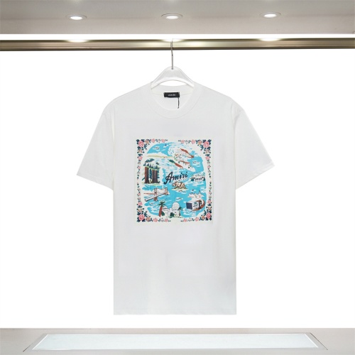 Replica Amiri T-Shirts Short Sleeved For Unisex #1072994, $32.00 USD, [ITEM#1072994], Replica Amiri T-Shirts outlet from China