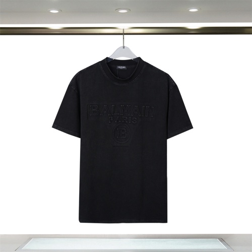 Replica Balmain T-Shirts Short Sleeved For Unisex #1073020, $34.00 USD, [ITEM#1073020], Replica Balmain T-Shirts outlet from China