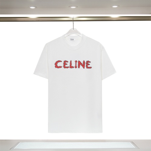 Replica Celine T-Shirts Short Sleeved For Unisex #1073021, $34.00 USD, [ITEM#1073021], Replica Celine T-Shirts outlet from China