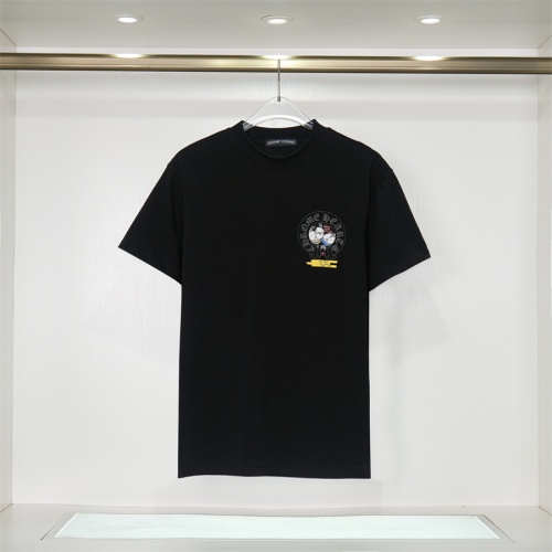 Replica Chrome Hearts T-Shirts Short Sleeved For Unisex #1073027 $34.00 USD for Wholesale