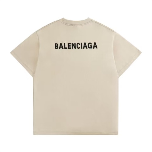 Replica Balenciaga T-Shirts Short Sleeved For Unisex #1073080 $42.00 USD for Wholesale