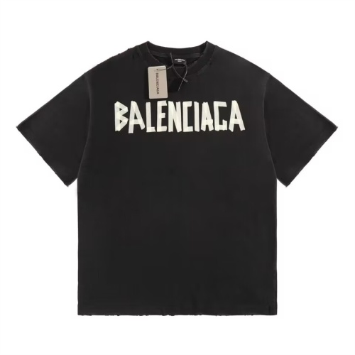 Replica Balenciaga T-Shirts Short Sleeved For Unisex #1073086, $45.00 USD, [ITEM#1073086], Replica Balenciaga T-Shirts outlet from China