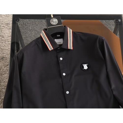 Replica Burberry Shirts Long Sleeved For Men #1073217 $40.00 USD for Wholesale