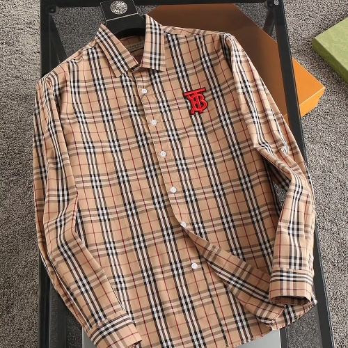 Replica Burberry Shirts Long Sleeved For Men #1073221, $39.00 USD, [ITEM#1073221], Replica Burberry Shirts outlet from China