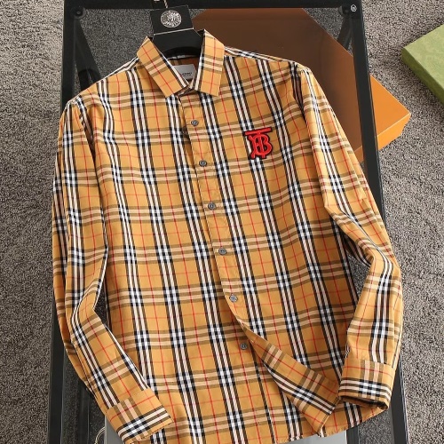 Replica Burberry Shirts Long Sleeved For Men #1073222, $39.00 USD, [ITEM#1073222], Replica Burberry Shirts outlet from China